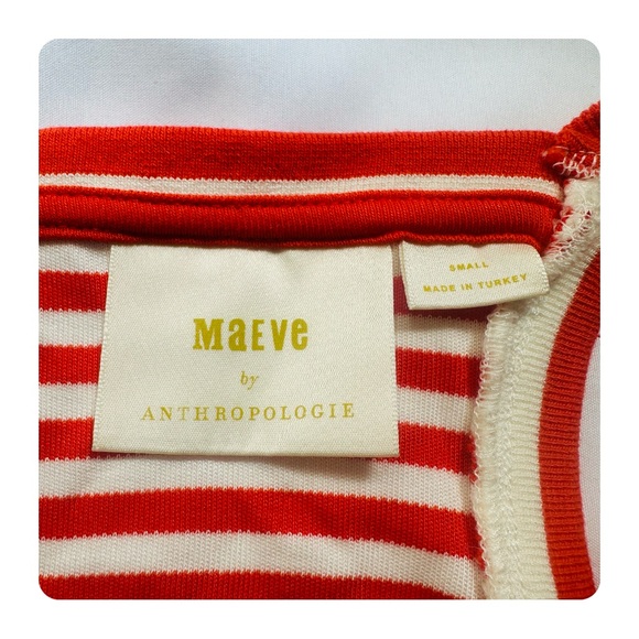 β
Maeve by Anthropologie Striped Tank Top - Orange/White β
- Picture 5 of 16